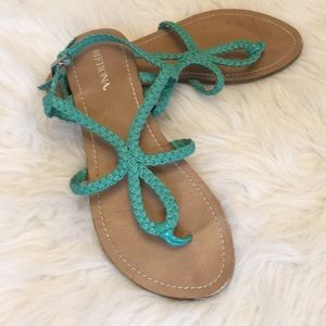 Turquoise Sandals